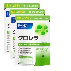 판클 FANCL 클로렐라 덕용 3봉 세트 90~270일분