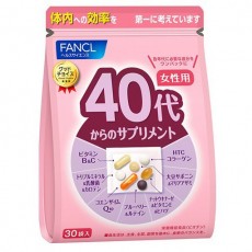 판클 FANCL 40대부터의 서플리먼트 여성용(개 포장 30포가제트봉투입)
