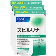 판클 FANCL 스피루리나 덕용 3봉 세트 90~225일분