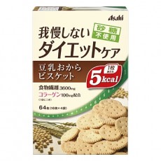 아사히 그룹 식품 Asahi 리셋 바디 리셋 바디 두유 오카라 비스킷 4 봉지 [다이어트 지원 식품]