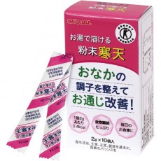 이나 식품 칸텐파파 뜨거운 물에 녹는 분말 한천 2g×10P