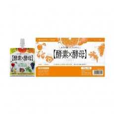 대사 효모 × 엔자임 다이어트 젤리 자몽 150g × 6