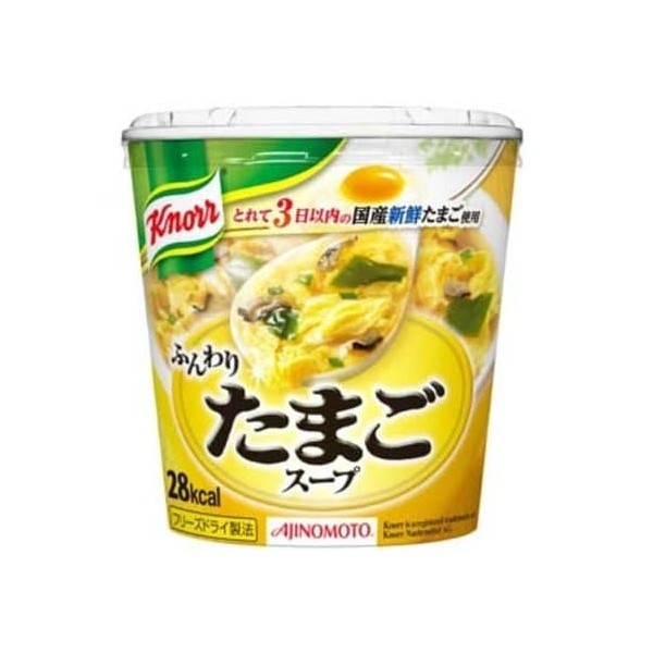 아지노모토 Knorr 쿠놀 부드러운 달걀 스프 7.2g [컵 스프]