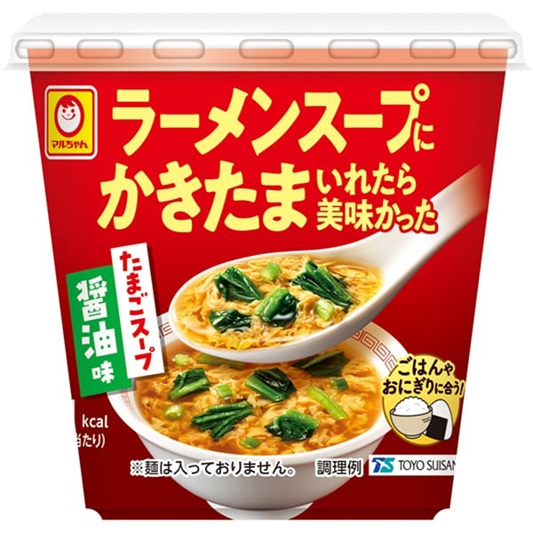 동양 수산 마루 짱라면 스프에 갓 먹으면 맛있었습니다. 달걀 스프 간장 맛 6.3g