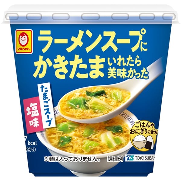 토요 수산 마루 짱 라면 스프에 갓 먹으면 맛있었습니다. 달걀 스프 짠맛 7.4g
