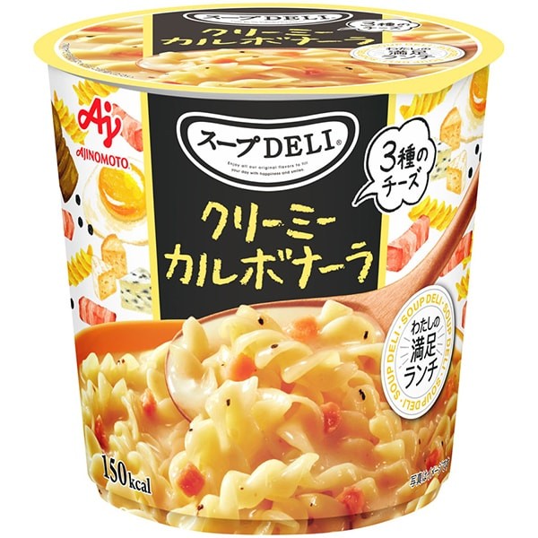 아지노모토 스프 DELI 크림 카보나라 (용기 입) 35.2g