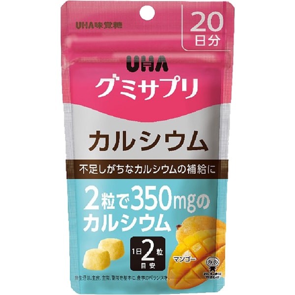 UHA 미각당 UHA 구미사프리 칼슘 40립입(20일분)