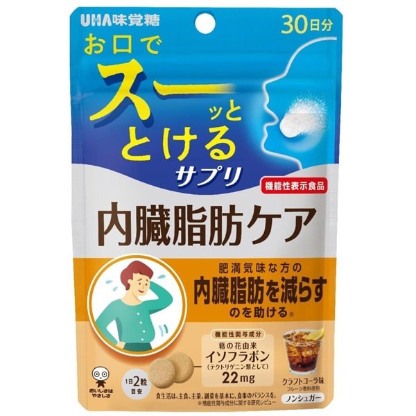 UHA 미각당 순간 사프리 내장 지방 케어 30일분 60립 기능성 표시 식품