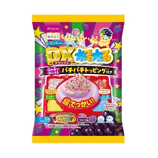 가루쿡 클래시 푸즈 DX 네루 네루 포도 맛 파치 파치 토핑 69g