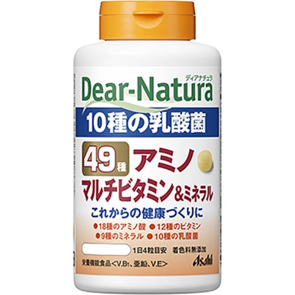 디어 내츄럴 Dear-Natura 49종 아미노 멀티 비타민&미네랄 200립입(50일분)