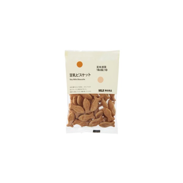 무인양품 두유 비스킷 70g 간식 군것질