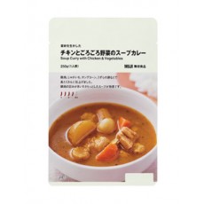 무인양품 레토르트 카레 매운맛 Lv.4 치킨 스프카레 180g