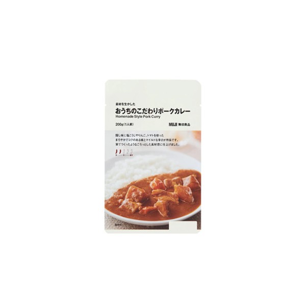 무인양품 레토르트 카레 매운맛 Lv.2 홈메이드 포크카레 180g