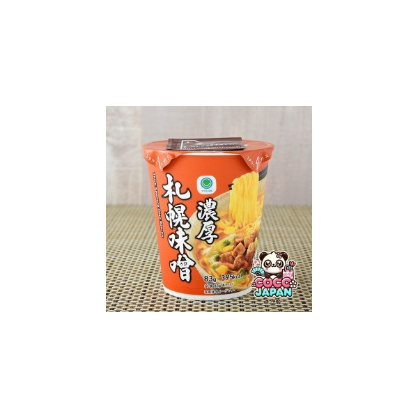 패밀리마트 농후 삿포로 미소 83g 일본 편의점 컵라면