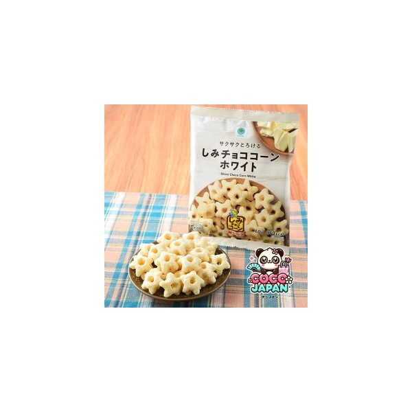 패밀리마트 시미 초코 콘 화이트 60g 일본 편의점 간식 군것질