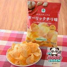 패밀리마트 포테이토칩 갈릭칠리 55g 일본 편의점 과자