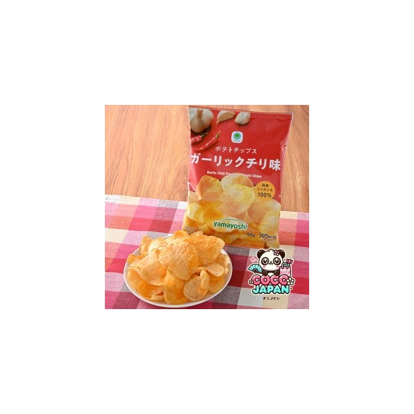 패밀리마트 포테이토칩 갈릭칠리 55g 일본 편의점 과자