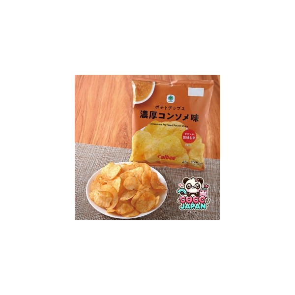 패밀리마트 포테이토칩 농후 콘소메 65g 일본 편의점 과자
