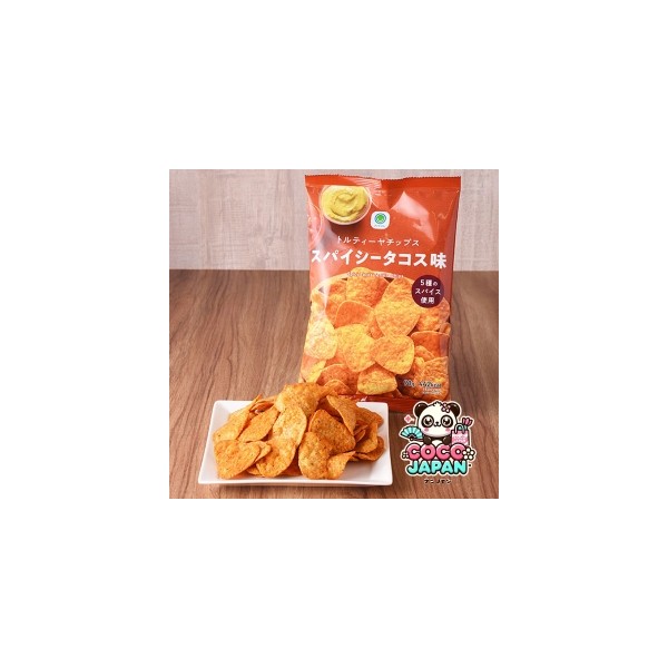 패밀리마트 토르티야 칩 스파이시 타코스 90g 일본 편의점 과자 간식