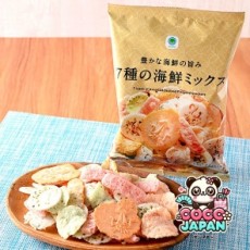 패밀리마트 7종 카이센 믹스 58g 일본 편의점 센베이
