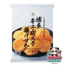 세븐일레븐 하카타 멘타이코 아게센 68g 일본 편의점 센베이
