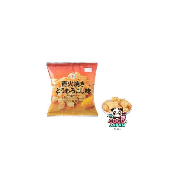 세븐일레븐 직화야키 옥수수맛 80g 일본 편의점 과자