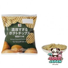 세븐일레븐 농후 포테이토칩 한국김맛 60g 일본 편의점 과자