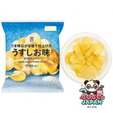 세븐일레븐 포테이토칩 우스시오맛 70g 일본 편의점 과자