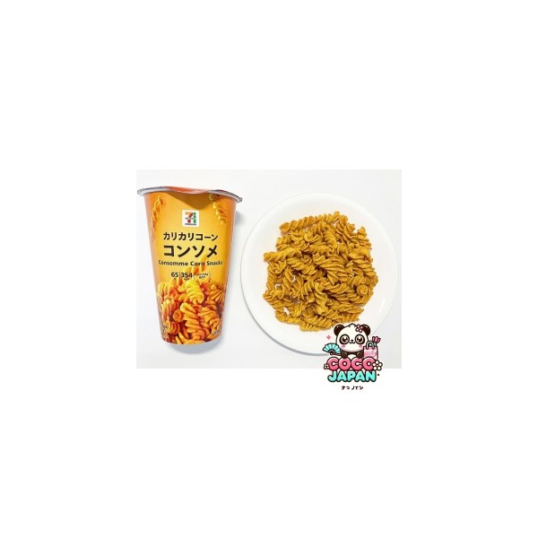 세븐일레븐 카리카리콘 콘소메 65g 일본 편의점 과자