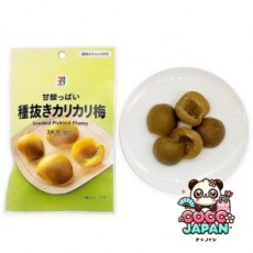 세븐일레븐 아마즛파이 타네누키 카리카리우메34g 일본 편의점 매실