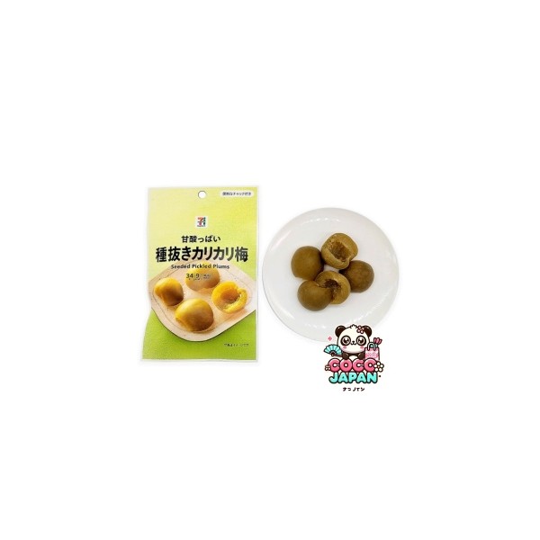 세븐일레븐 아마즛파이 타네누키 카리카리우메34g 일본 편의점 매실