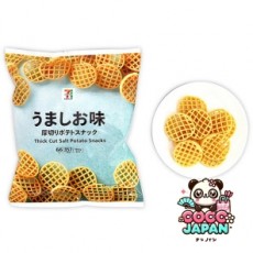 세븐일레븐 아츠기리 포테이토 우마시오맛 66g 일본 편의점 과자