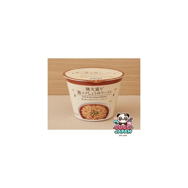 로손 멘오오모리 돈코쿠 쇼유라멘 112g 일본 편의점 컵라면