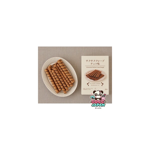 로손 사쿠사쿠 크레이프 초코맛 16개입 일본 편의점 간식 군것질