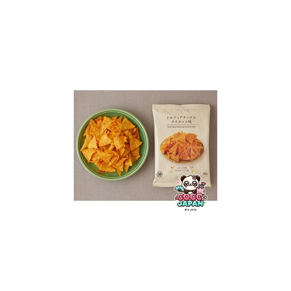 로손 또띠아칩 칠리 타코스 80g 일본 편의점 과자 스낵