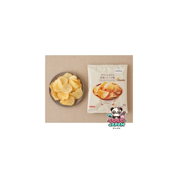 로손 자쿳토 포테토 우마아지 콘소메 52g 일본 편의점 과자 스낵