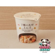 로손 7종 건더기 톤지루 일본 편의점 컵스프