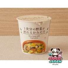 로손  1식분의 야채 미소시루 일본 편의점 컵스프