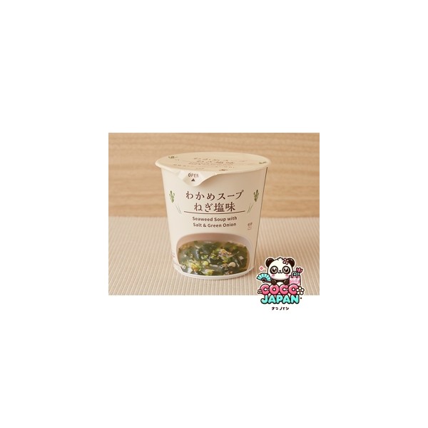 로손 와카메 스프 네기시오맛 일본 편의점 컵스프