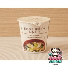 로손 나가네기&아부라아게 미소시루 일본 편의점 컵스프
