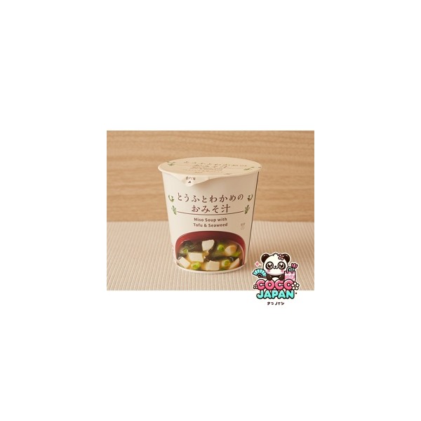 로손 토우후&와카메 미소시루 일본 편의점 컵스프