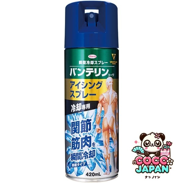 반테린 코와 반테린 코와 아이싱 스프레이 [순간 냉각 스프레이 420mL]
