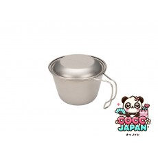 스노우피크 깊은 티타늄 쉘라 컵 뚜껑 포함