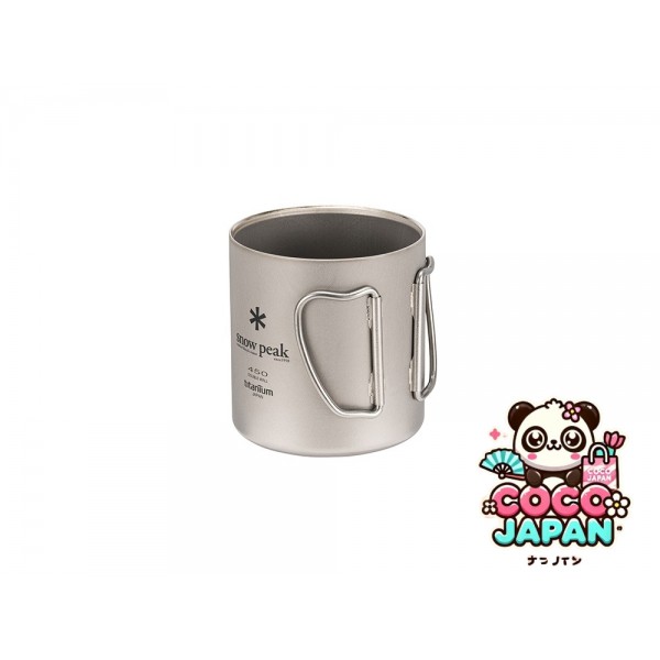 스노우피크 티타늄 더블 머그컵 450