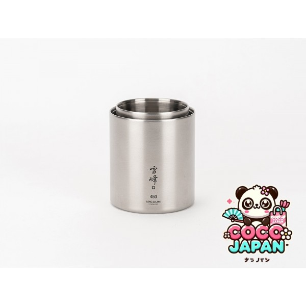스노우피크 【LIMITED ITEM】진공 눈봉 스태킹 머그 300/450 매트 세트