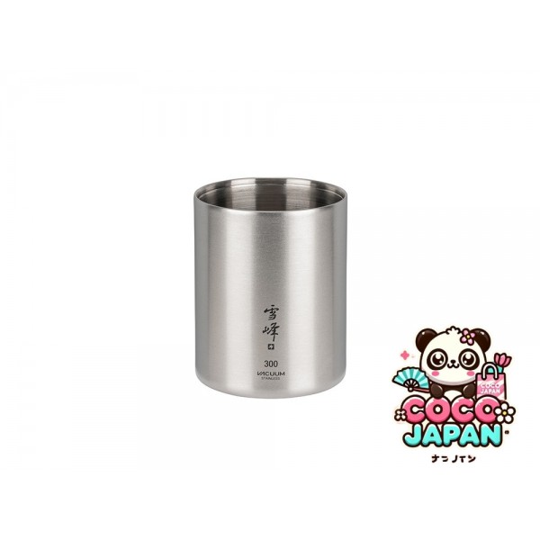 스노우피크 【LIMITED ITEM】진공 눈봉 스태킹 머그 300/450 매트 세트