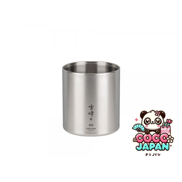 스노우피크 【LIMITED ITEM】진공 눈봉 스태킹 머그 300/450 매트 세트