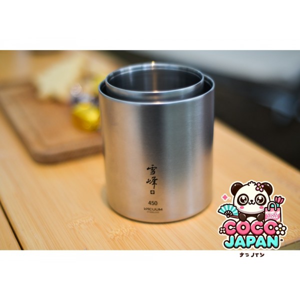 스노우피크 【LIMITED ITEM】진공 눈봉 스태킹 머그 300/450 매트 세트