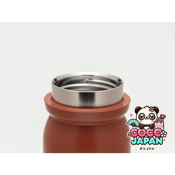 스노우피크 스테인레스 스틸 진공 병 타입 M350 레드 클레이
