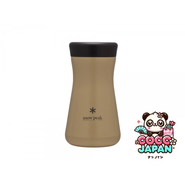 스노우피크 스테인레스 스틸 진공 병 타입 T350 샌드